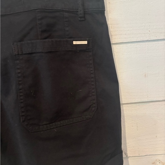 White House Black Market Black Cargo Shorts with Tailored Fit - Picture 14 of 15